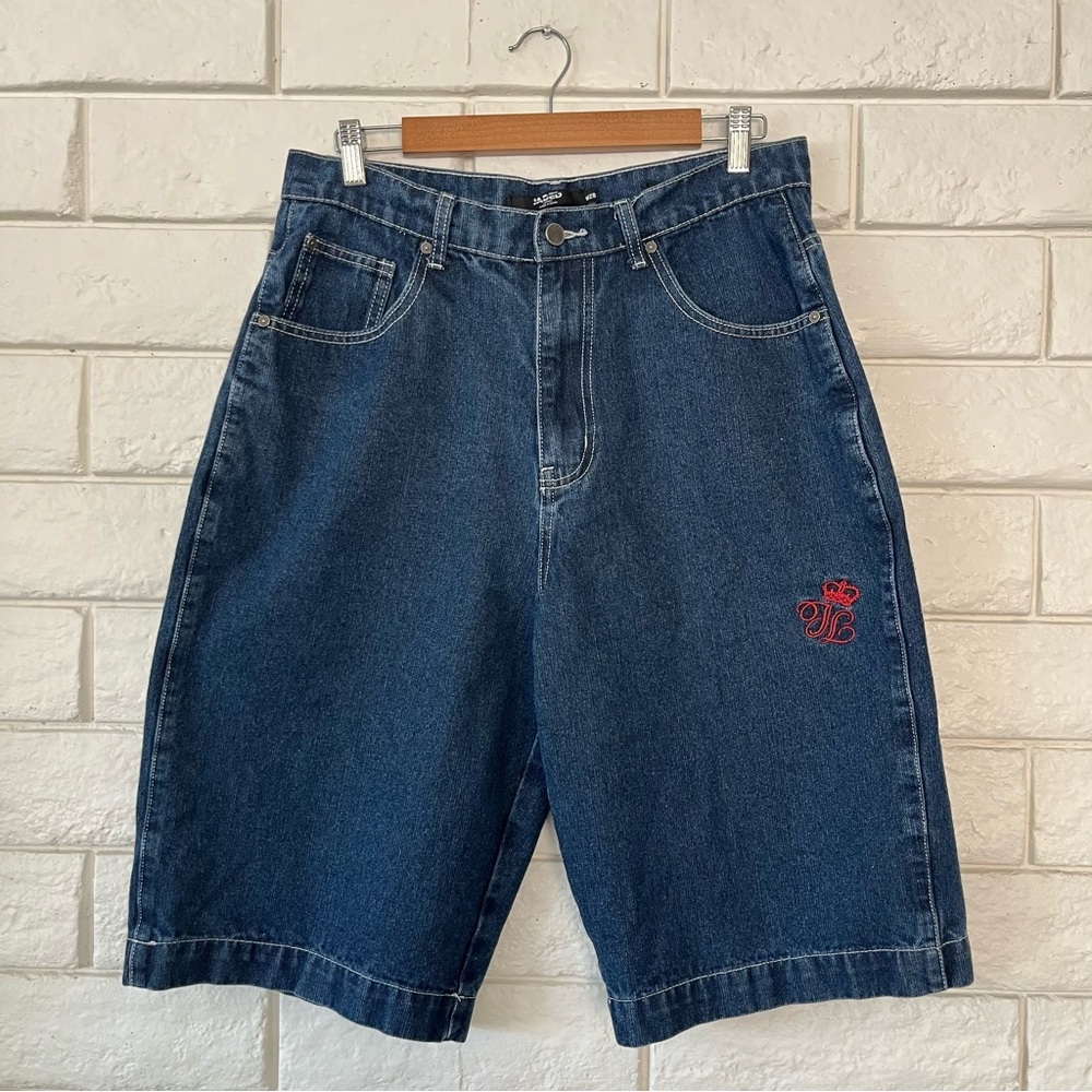 Jaded London Jumbo Denim Jorts Y2K 2000’s - Picture 2 of 7